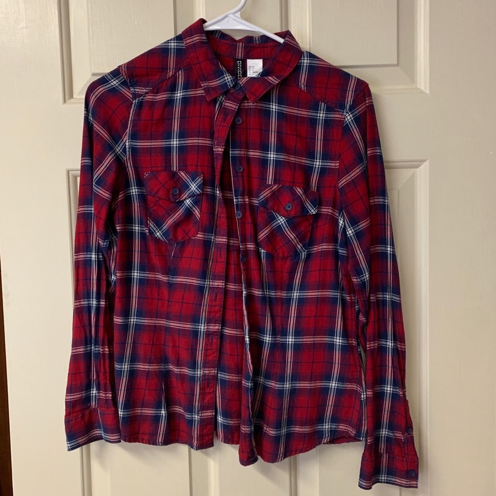 Divided Red Flannel